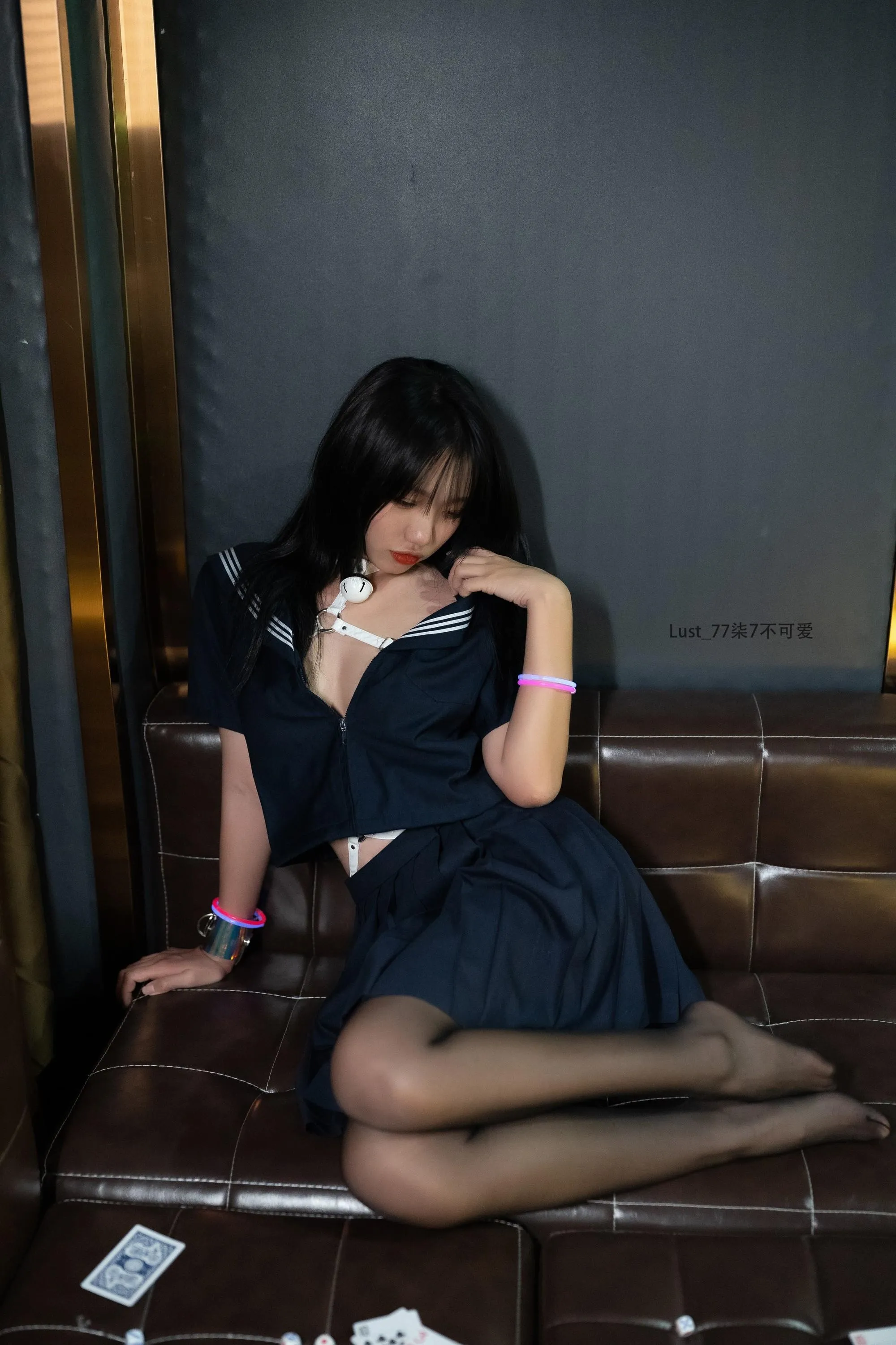 柒柒要乖额 – NO.030 反差JK少女 [182P]插图8